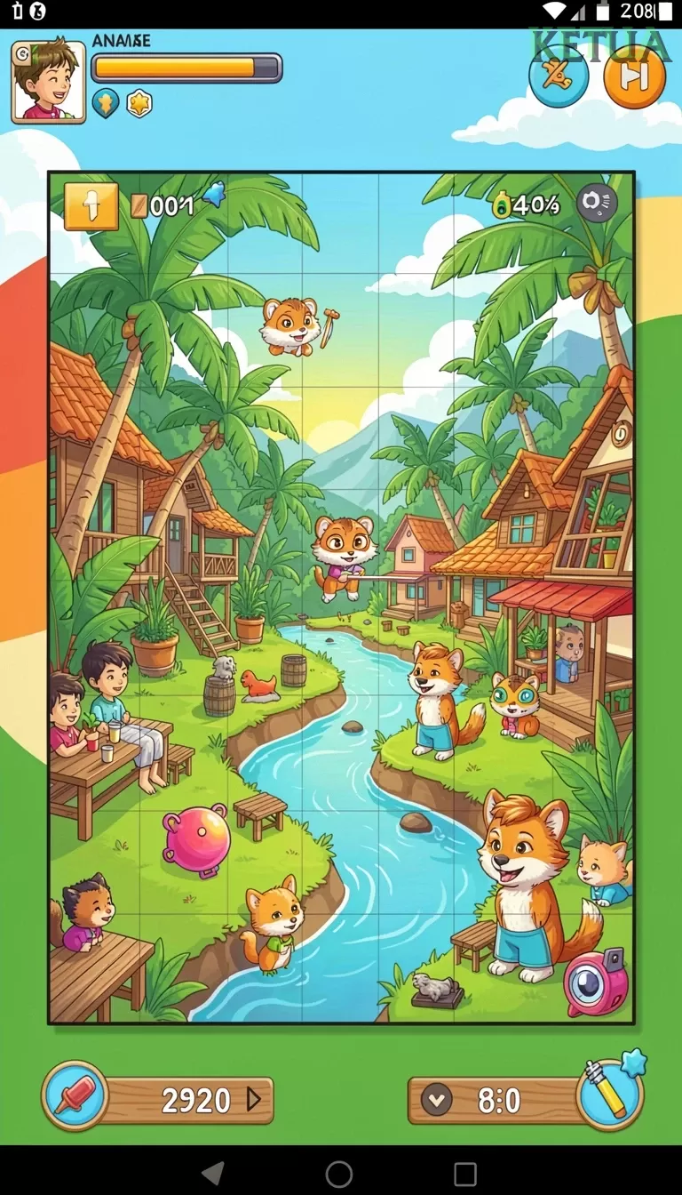 Cuplikan layar ORI33 — menu navigasi