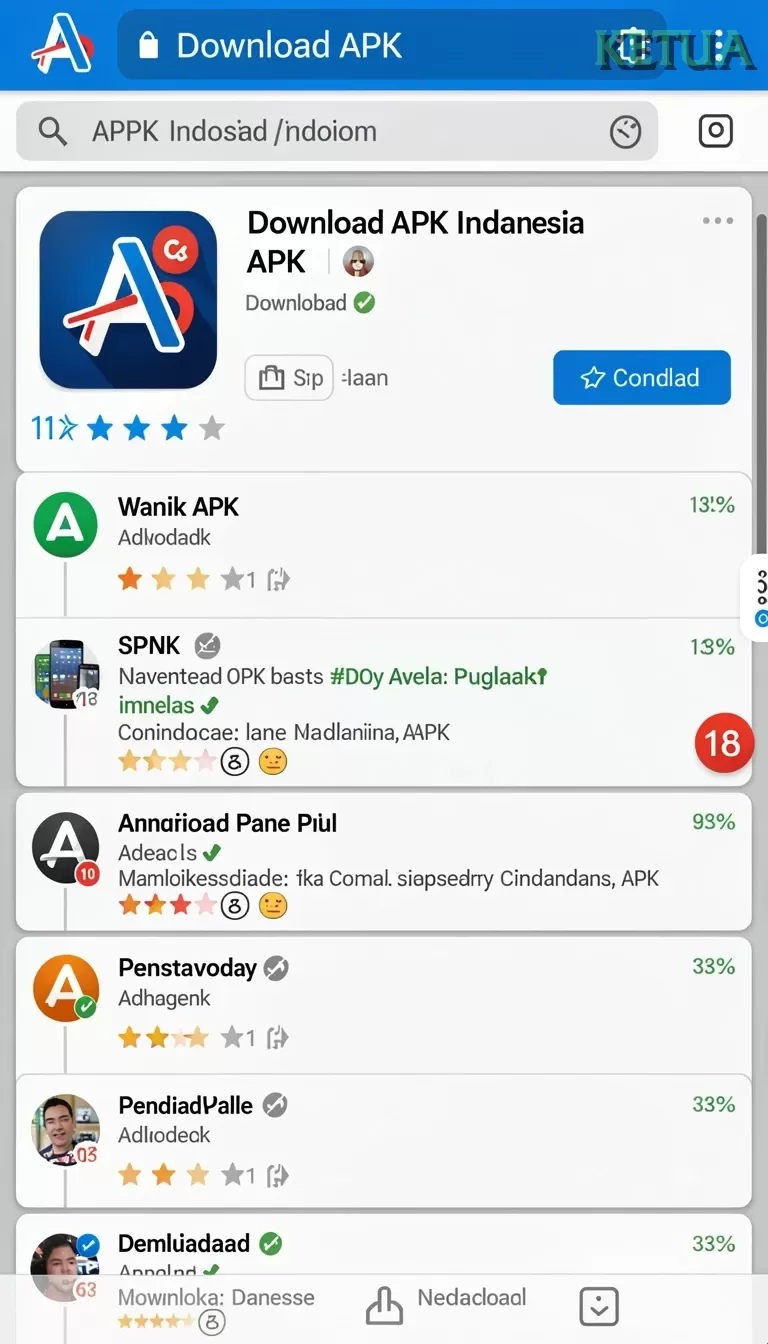 Cuplikan layar RPZZZ — halaman utama