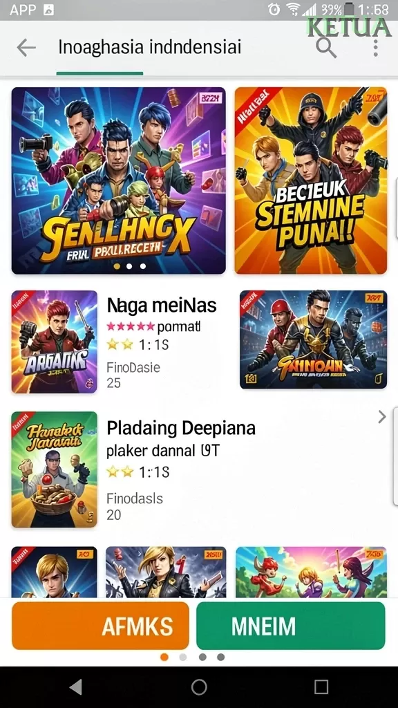 Cuplikan layar GOTO77 — halaman utama