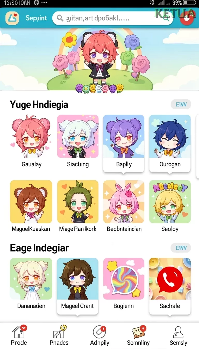 Cuplikan layar GOTO77 — aktivitas